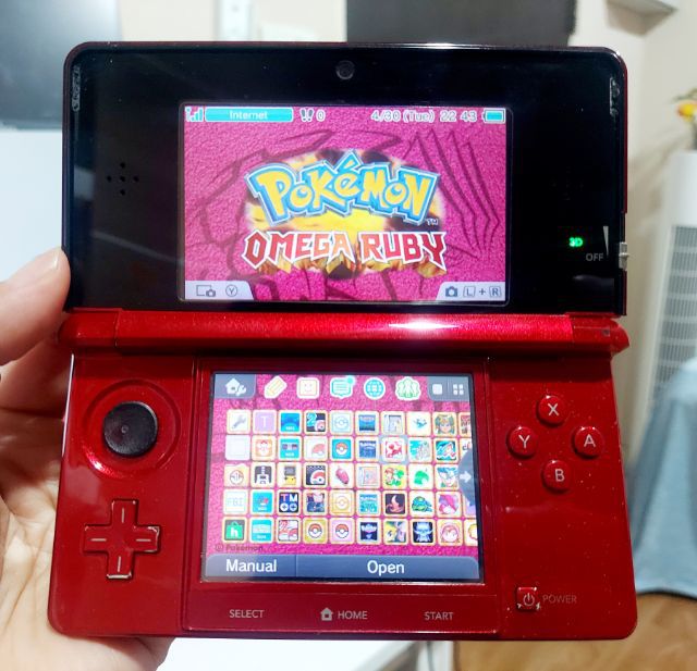 ขาย 3DS red โซน us เมม 32g ลงเกมเยอะ โหลดเกมฟรี มี pokebank ไว้ใช้เทรด มี pokemon 22 ภาคที่หน้าจอ กดเล่นได้เลย  รูปที่ 7