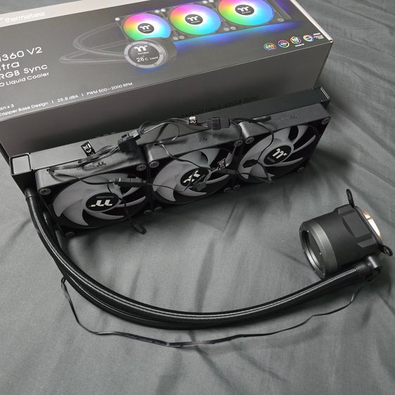 THERMALTAKE TH360 V2 Ultra ARGB Sync All-In-One Liquid Cooler รูปที่ 2