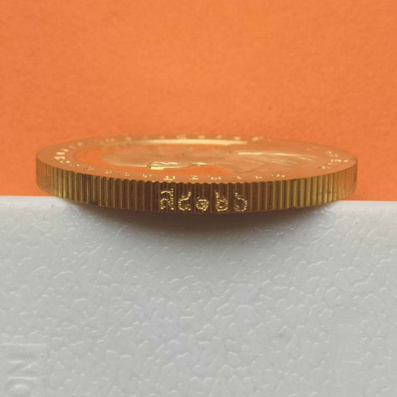 เหรียญ พระครูพิศาลพรหมจรรย์ หลวงปู่สวัสดิ์ สำนักเม้าสุขา ชลบุรี รุ่นฉลองอายุ 93 ปี พศ 2543 เหรียญชุบทองขัดเงาบางส่วน สูง 3 เซน รูปที่ 5
