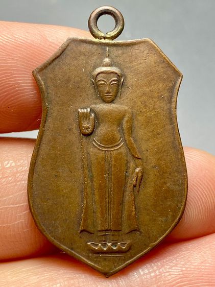 เหรียญหลวงพ่อธรรมจักร วัดธรรมามูลวรวิหาร ปี พ.ศ.2461 พระบ้านสวยเก่าเก็บหายาก