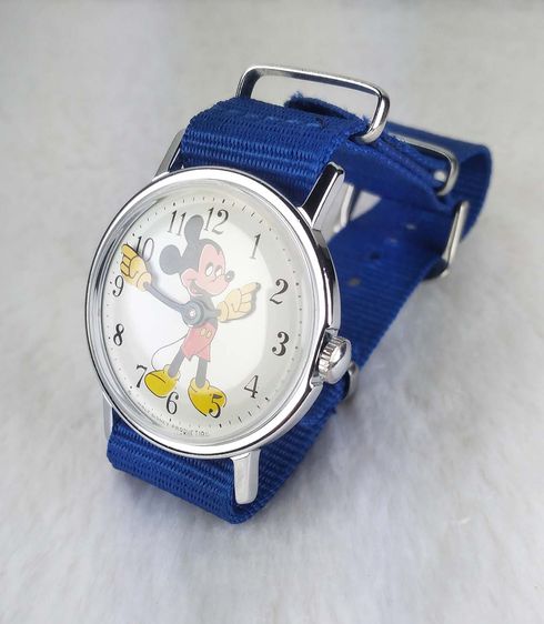 240410-1970's Mickey Mouse Timex ระบบไขลาน รูปที่ 2