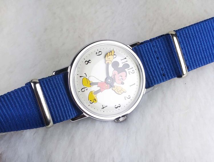 240410-1970's Mickey Mouse Timex ระบบไขลาน รูปที่ 7