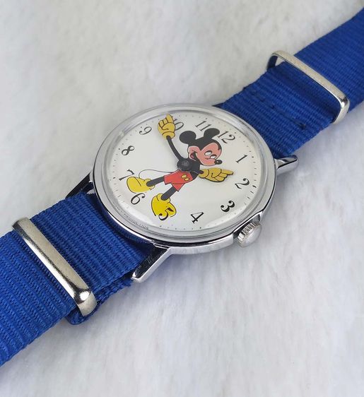 240410-1970's Mickey Mouse Timex ระบบไขลาน รูปที่ 4