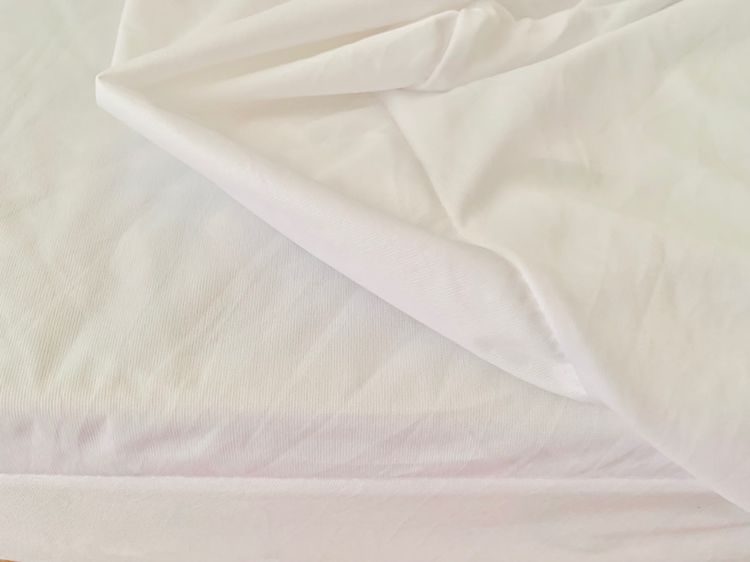 ผ้าปูที่นอนรัดมุมรองกันเปื้อน-กันน้ำ-กันปัสสาวะ ขนาด 3.5ฟุต สีขาว (ใหม่) มือสองสภาพดี สินค้าญี่ปุ่น-เกาหลีแท้ รูปที่ 10