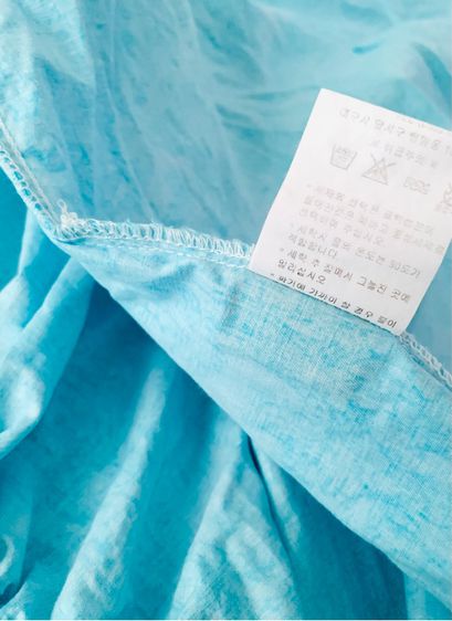 ผ้าปูที่นอนรัดมุม (แบบบาง) ขนาด 4ฟุต สีฟ้าลายวินเทจ ยี่ห้อ Mrs.Dalloway มือสองขายตามสภาพ สินค้าญี่ปุ่น-เกาหลีแท้ รูปที่ 9