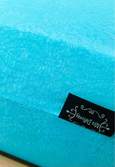 ผ้าปูที่นอนรัดมุม (แบบบาง) ขนาด 4ฟุต สีฟ้าลายวินเทจ ยี่ห้อ Mrs.Dalloway มือสองขายตามสภาพ สินค้าญี่ปุ่น-เกาหลีแท้ รูปที่ 7