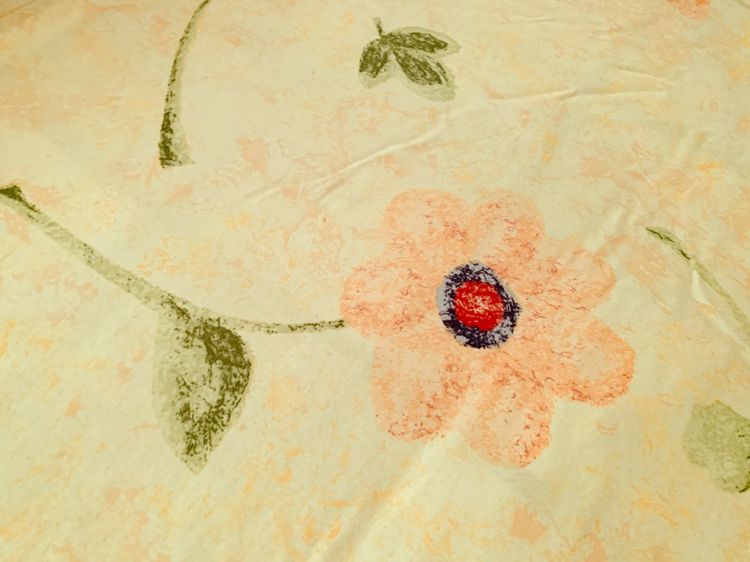 ผ้าปูที่นอนรัดมุม (แบบหนา) ขนาด 4.5ฟุต สีเหลืองลายดอกหลากสี มือสองขายตามสภาพ สินค้าญี่ปุ่น-เกาหลีแท้ รูปที่ 5