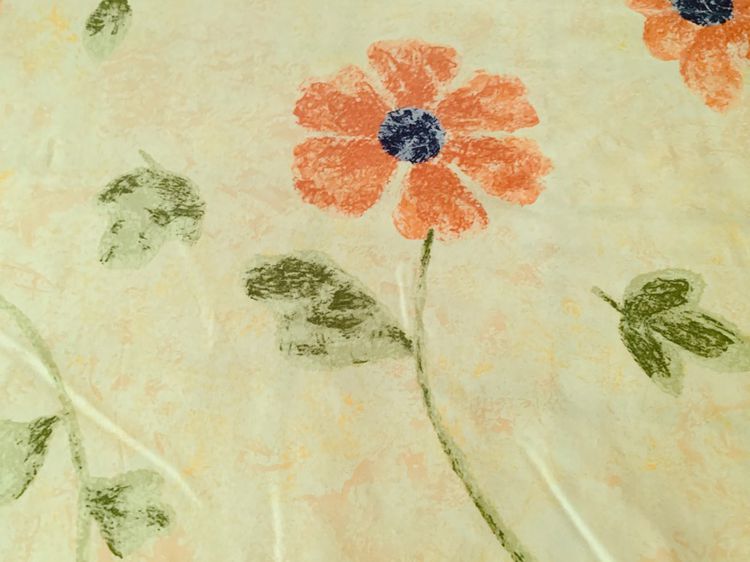 ผ้าปูที่นอนรัดมุม (แบบหนา) ขนาด 4.5ฟุต สีเหลืองลายดอกหลากสี มือสองขายตามสภาพ สินค้าญี่ปุ่น-เกาหลีแท้ รูปที่ 6