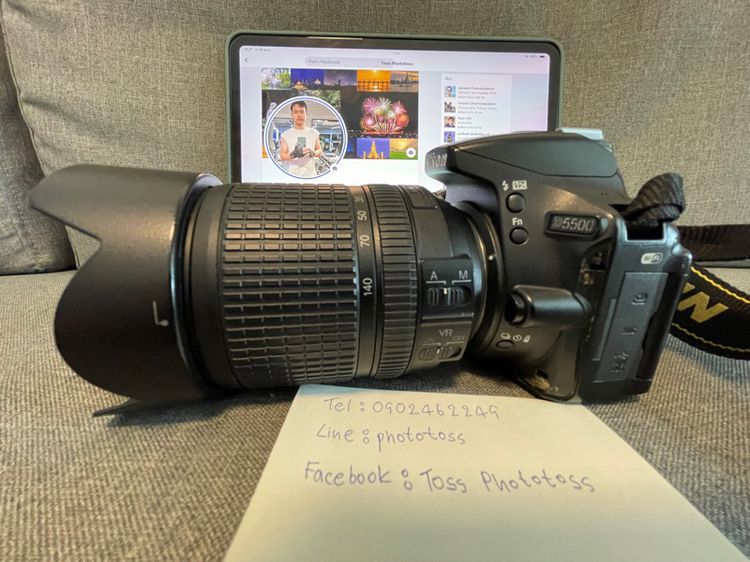 Vาย กล้อง​ Nikon D5500 พร้อม เลนส์ AF-S 18-140 ED VR รูปที่ 4