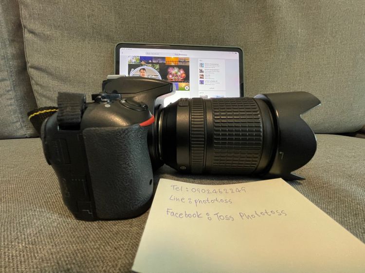 Vาย กล้อง​ Nikon D5500 พร้อม เลนส์ AF-S 18-140 ED VR รูปที่ 2