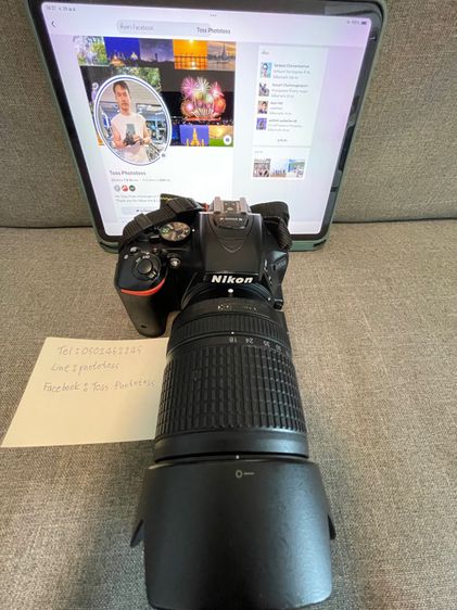 Vาย กล้อง​ Nikon D5500 พร้อม เลนส์ AF-S 18-140 ED VR รูปที่ 3