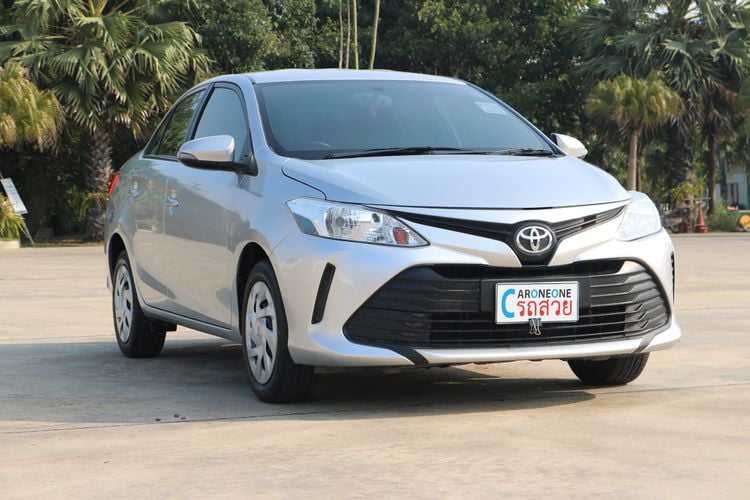 Toyota Vios 2018 1.5 J Sedan เบนซิน ไม่ติดแก๊ส เกียร์อัตโนมัติ เทา