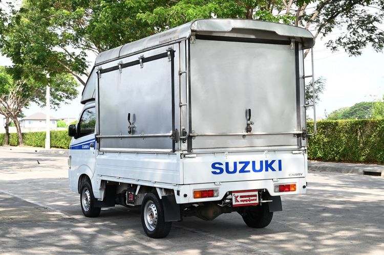 Suzuki Carry 2020 1.5 Pickup เบนซิน เกียร์ธรรมดา ขาว รูปที่ 3