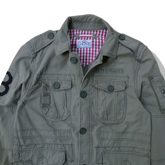 Vintage Levis Military Buttons Jacket รอบอก 43” รูปที่ 7