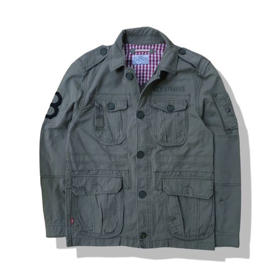 Vintage Levis Military Buttons Jacket รอบอก 43” รูปที่ 2