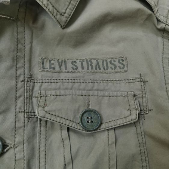 Vintage Levis Military Buttons Jacket รอบอก 43” รูปที่ 12