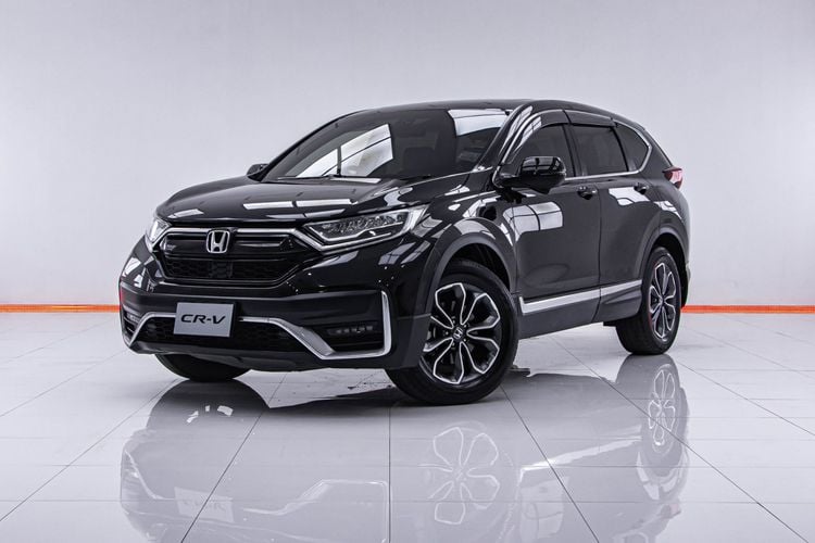 Honda CR-V 2021 2.4 ES 4WD Utility-car เบนซิน ไม่ติดแก๊ส เกียร์อัตโนมัติ ดำ รูปที่ 4