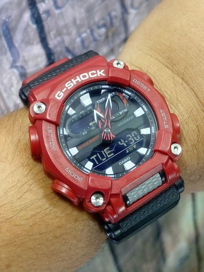 G Shock GA900 แท้ สีแดง สภาพสวย  รูปที่ 10