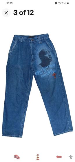 2PAC กางเกง BAGGY รูปที่ 11
