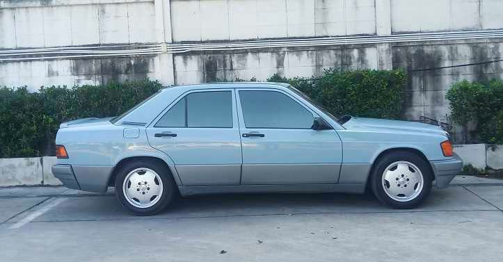 Mercedes-Benz รุ่นอื่นๆ 1993 รุ่นย่อยอื่นๆ เบนซิน ไม่ติดแก๊ส เกียร์อัตโนมัติ ฟ้า รูปที่ 3