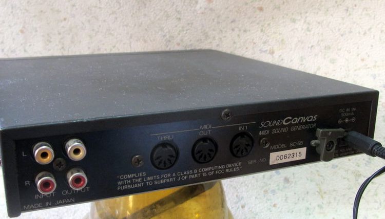 Roland Sound Canvas SC-55 รูปที่ 5