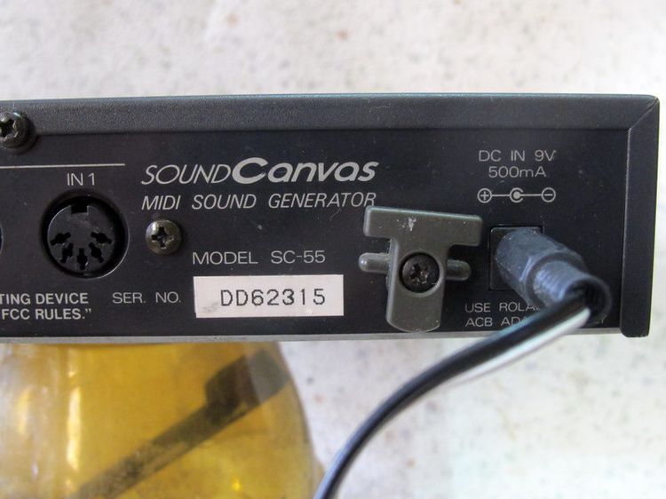 Roland Sound Canvas SC-55 รูปที่ 7