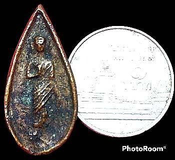 เหรียญหล่อใบมะยมเล็ก พระคันธารราฐขาห่าง ปี๒๔๙๖ พระปฐมเจดีย์ รูปที่ 3