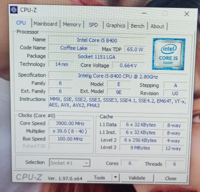 ขาย CPU i5 8400 มีออนบอด รูปที่ 3