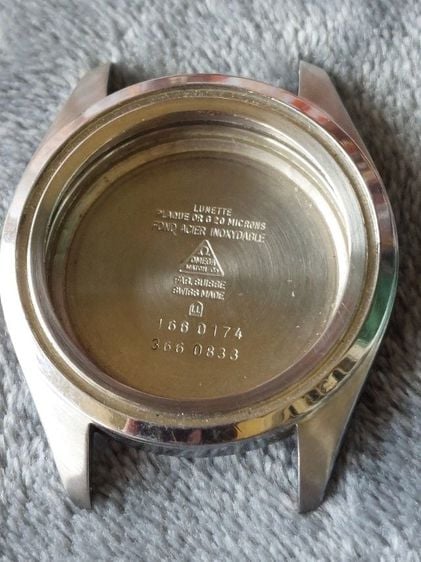สแตนเลส Vintage Omega 166.1074 Men's Wristwatch Case for Automatic Stainless Steel Swiss

