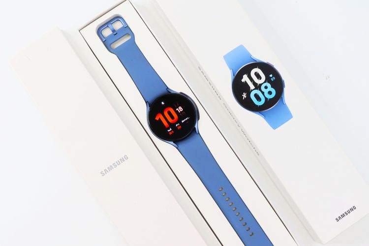 นาฬิกา Samsung Galaxy Watch 5 Bluetooth 44mm นาฬิกาอัจฉริยะ ดีไซน์สวย ฟังก์ชั่นครบ -  ID24040070 รูปที่ 2