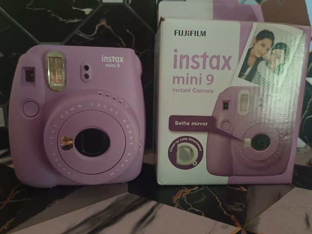 กล้อง instax mini 9 สีม่วง มือสองใช้ครั้งเดียว รูปที่ 3
