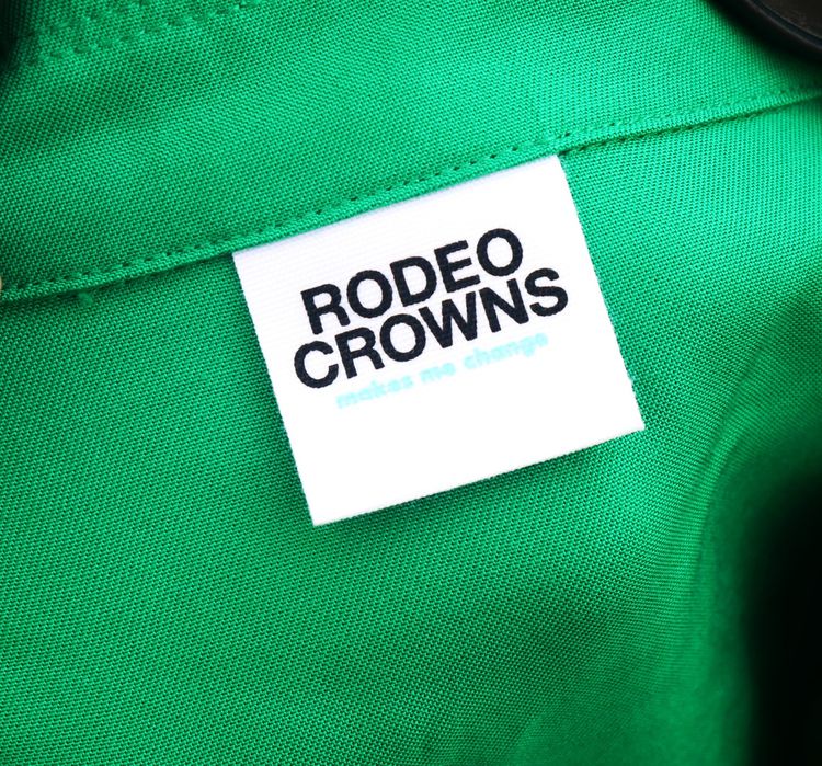 rodeo crowns sunny bringer bowling green 90s style rayon long sleeve shirt x-large size รูปที่ 7