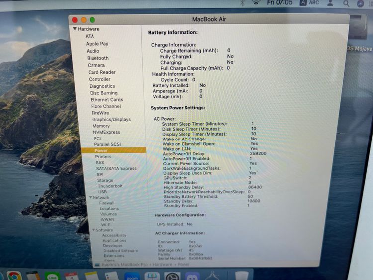MacBook Air 11 inch 2013 Ram 4 GB SSD 128 GB รูปที่ 13