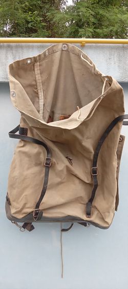 ผ้าใบ ชาย กระเป๋าเป้ญี่ปุ่นแท้ กระเป๋าตั้งแคมป์และกิจกรรมกลางแจ้ง