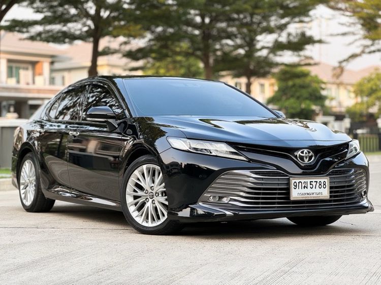 Toyota Camry 2019 2.5 G Sedan เบนซิน ไม่ติดแก๊ส เกียร์อัตโนมัติ ดำ รูปที่ 3