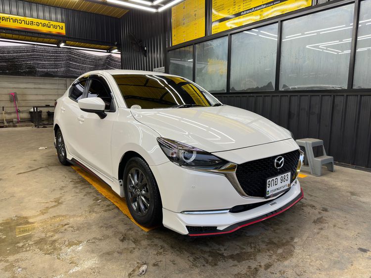 Mazda Mazda 2 2020 1.3 SP Sedan เบนซิน เกียร์อัตโนมัติ ขาว