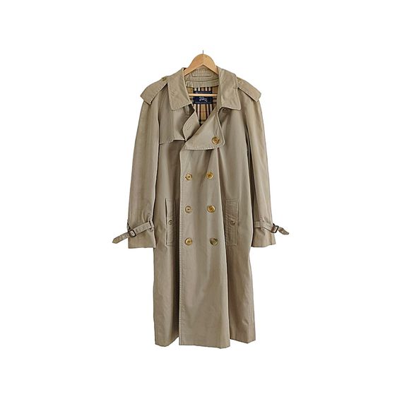 Burberry Men's 80s Trench Coat Made In England รูปที่ 3