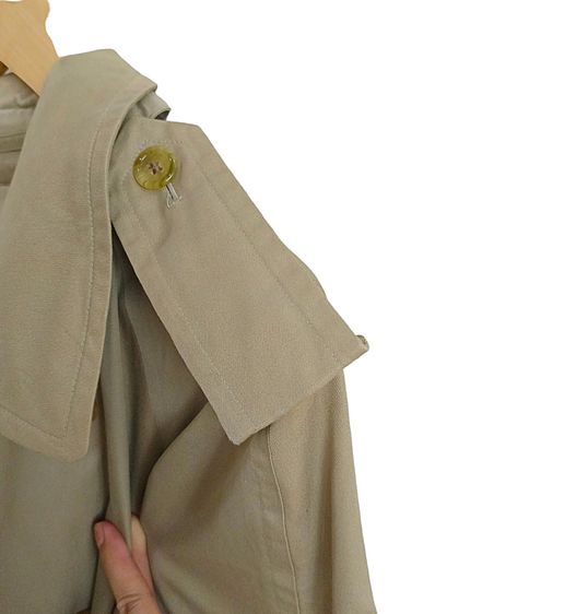 Burberry Men's 80s Trench Coat Made In England รูปที่ 5
