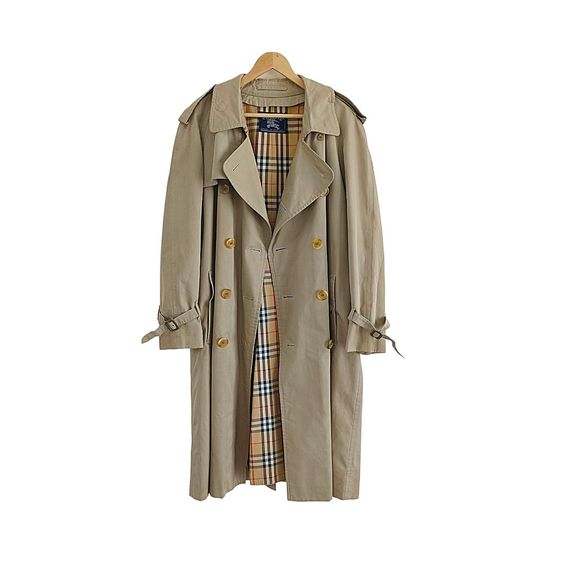Burberry Men's 80s Trench Coat Made In England รูปที่ 2