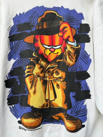 Sweater Garfield Vintage 90s รูปที่ 5