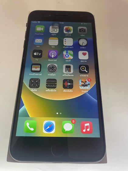 ขาย iPhone 8plus 64gb สีดำ ศูนย์ไทย สภาพสวย สแกนนิ้วได้ รีเซ็ตได้ แบตเปลี่ยนแท้ สุขภาพแบต100 ใช้งานอีกนาน รีเซ็ตได้ ไม่ติดไอคราว อุปกรณ์ครบ  รูปที่ 2