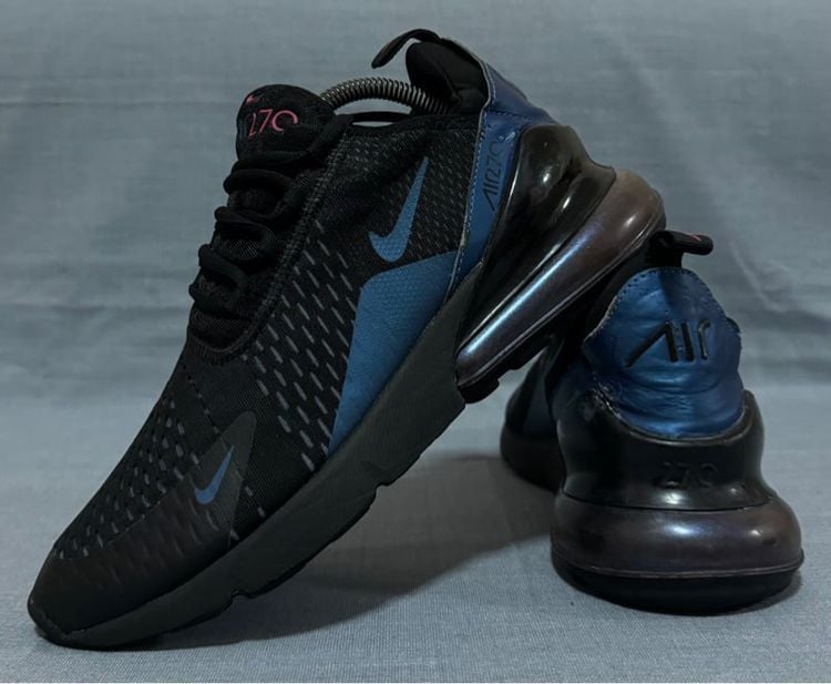 รองเท้าผ้าใบ ผ้าใบ UK 8 | EU 42 | US 8.5 น้ำเงิน Nike air max 270 Size42 ส่งฟรี