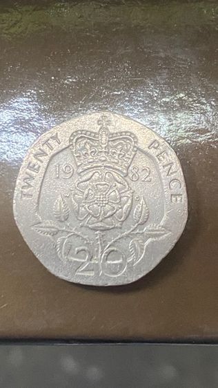 เหรียญ 20 เพนนี ปี1982 รูปที่ 2