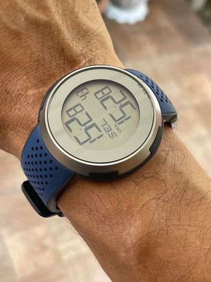 GUCCI Sports Digital Silver Blue 114 Series Men’s Watch YA114105 รูปที่ 16