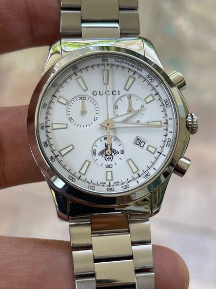 GUCCI Unisex Gucci Watch G-Timeless Medium YA126472 Quartz Chronograph รูปที่ 9