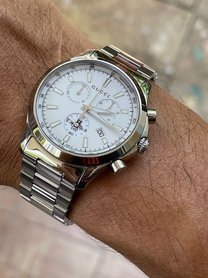 GUCCI Unisex Gucci Watch G-Timeless Medium YA126472 Quartz Chronograph รูปที่ 15