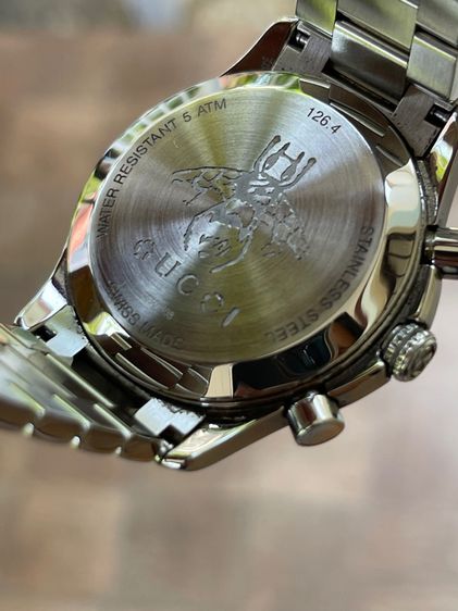 GUCCI Unisex Gucci Watch G-Timeless Medium YA126472 Quartz Chronograph รูปที่ 13