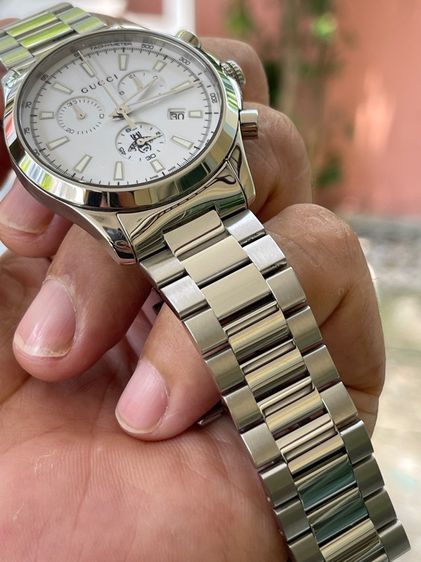 GUCCI Unisex Gucci Watch G-Timeless Medium YA126472 Quartz Chronograph รูปที่ 11