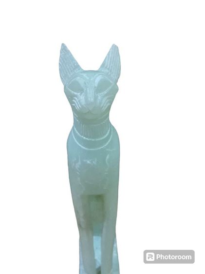 แมวแกะสลักจากหิน soapstone ของอียิปต์ Egypt รูปที่ 1