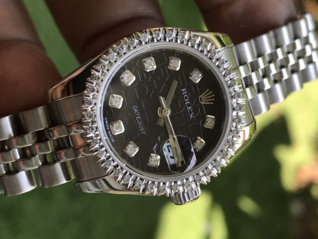 ROLEX OYSTER PERPETUAL DATEJUST Com Black Dial (Lady)  รูปที่ 2